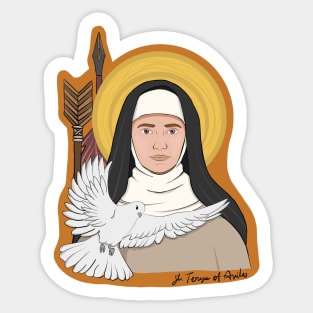 St. Teresa of Avila Sticker